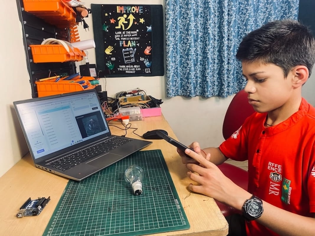 Children exploring STEM